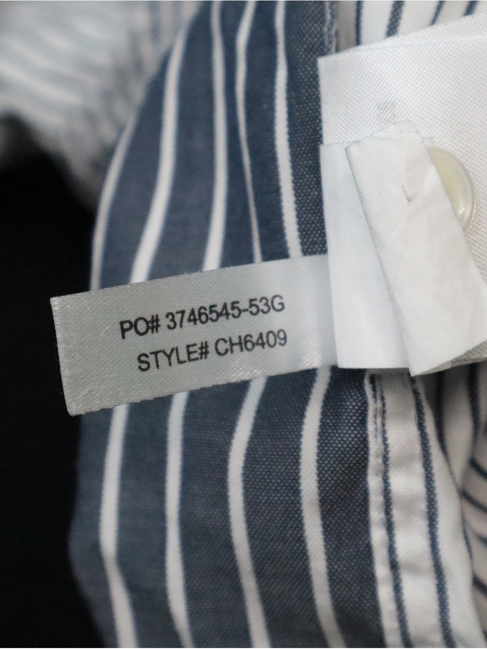 Lacoste Unisex Large Croc Striped Cotton Shirt Casual Long Sleeve Size Medium - Picture 4 of 14